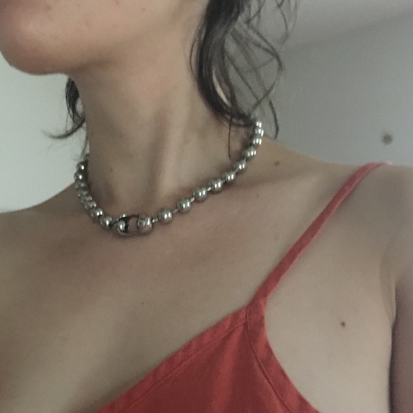 Vintage Jewelry - Vintage ball bearing necklace